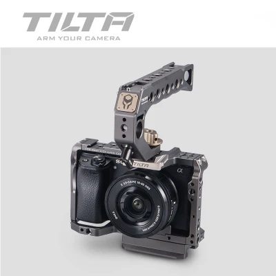 Наклонная клетка для камеры Sony a6 Series a6000 a6100 a6300 a6400 a6500 камера s Tilta серая |