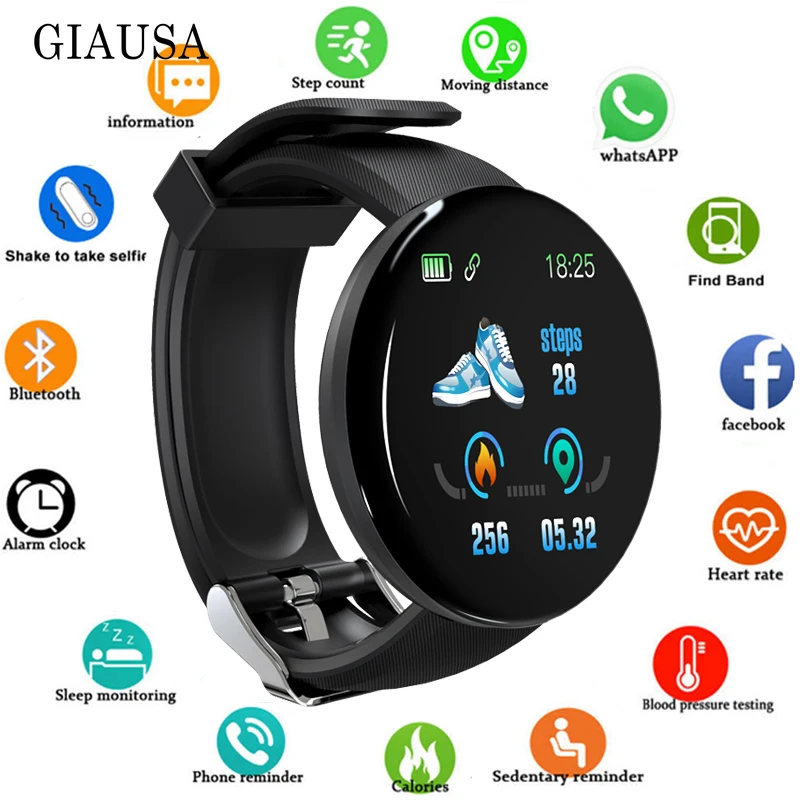 2019 Новые смарт часы для мужчин кровяное давление круглые Bluetooth умные женские
