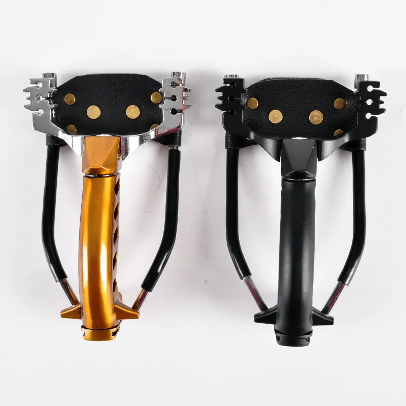 Рогатка сверхмощная для охоты с поддержкой запястья 2 резиновыми