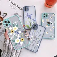 camera protection transparent phone case for huawei p20 p30 pro p40 lite y7 y9 prime 2019 shockproof pc tpu flower back cover