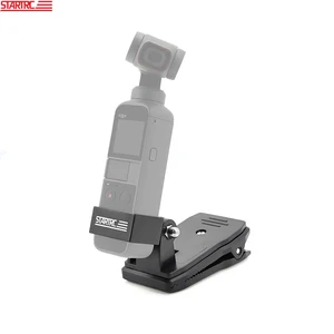 dji osmo pocket 2 stabilizer gimbal extension sports camera backpack clip 360 degree rotating bracket for dji pocket accessories free global shipping