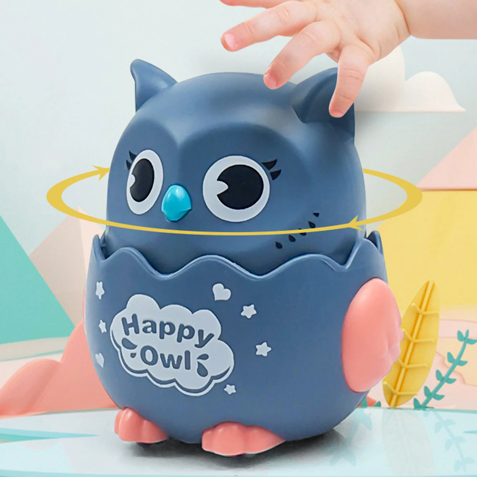 1 шт. игрушечная игрушка-Сова с вращающейся головкой | Игрушки и хобби