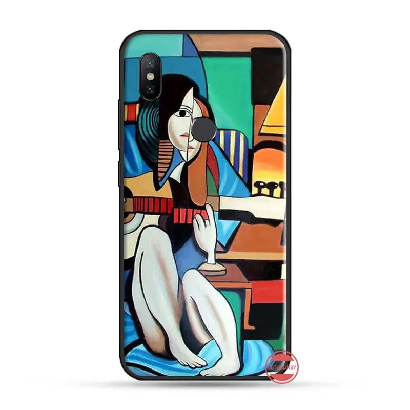 Чехол для телефона с абстрактным изображением Пабло Пикассо бампер Xiaomi Redmi 4x5 plus 6A