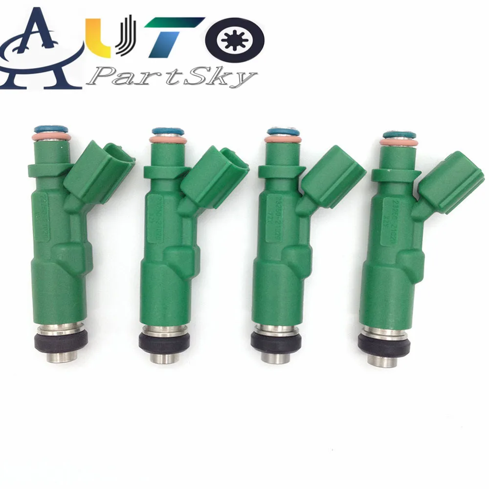 Топливная форсунка 23209 21020 для Toyota Prius Vitz Yaris 4cyl 1.5L L4 1NZ FE 23250 2320921020 инжектор (4