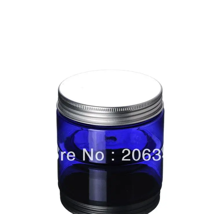Синий пластиковый флакон для домашних животных 100 г/крем/горшок с несколькими