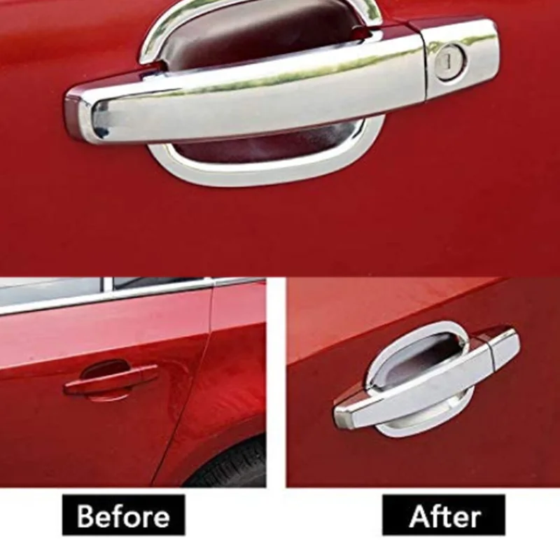 Подходит для Hyundai Tucson 2005 2010 хромированная крышка дверной ручки + чаша с