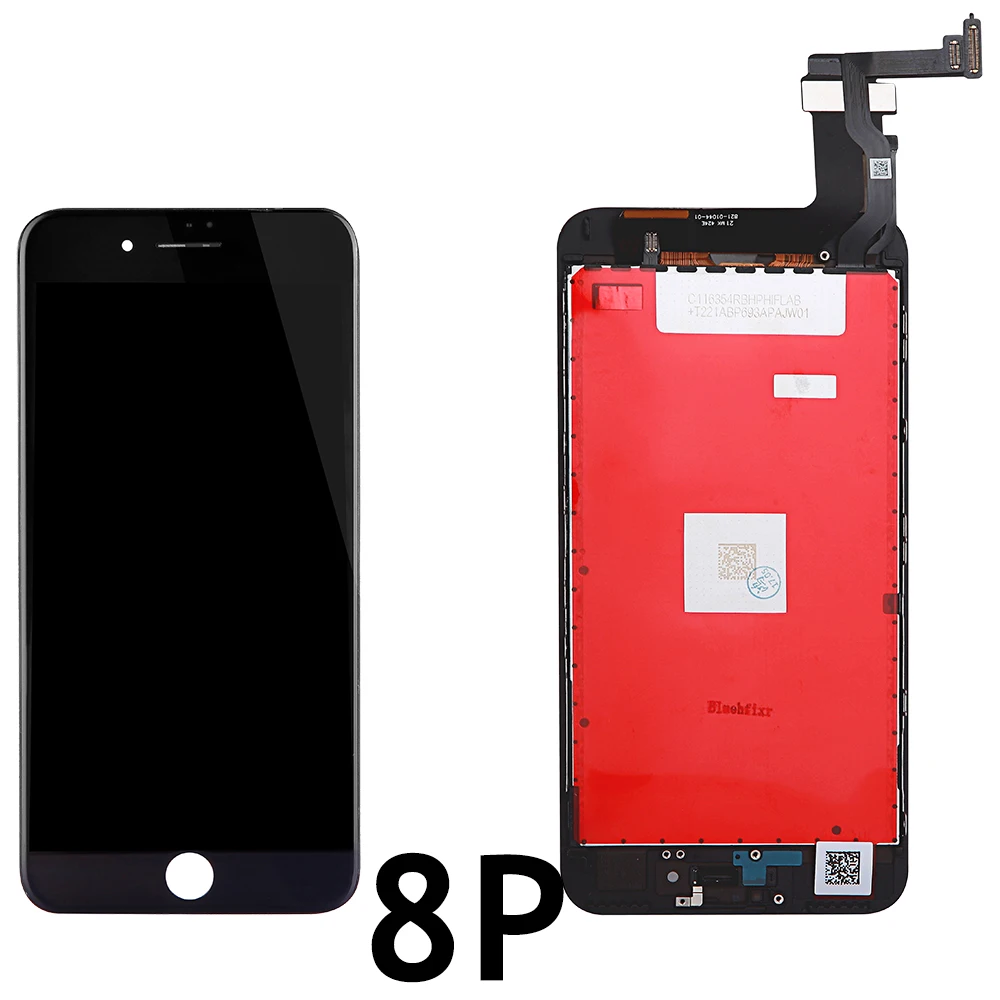 Качество AAA без битых пикселей для iPhone 5S 5 SE 6 6S 7 8 Plus ЖК дисплей с сенсорным экраном