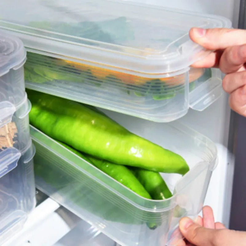 Многоуровневый контейнер для хранения холодильника экономящий пространство