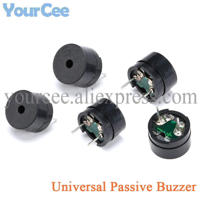 

20 шт. 16 Ом Универсальный пассивный зуммер электромагнитное сопротивление 16 Ом AC 2 кГц 3 в 5 в 12 В зуммеры динамик
