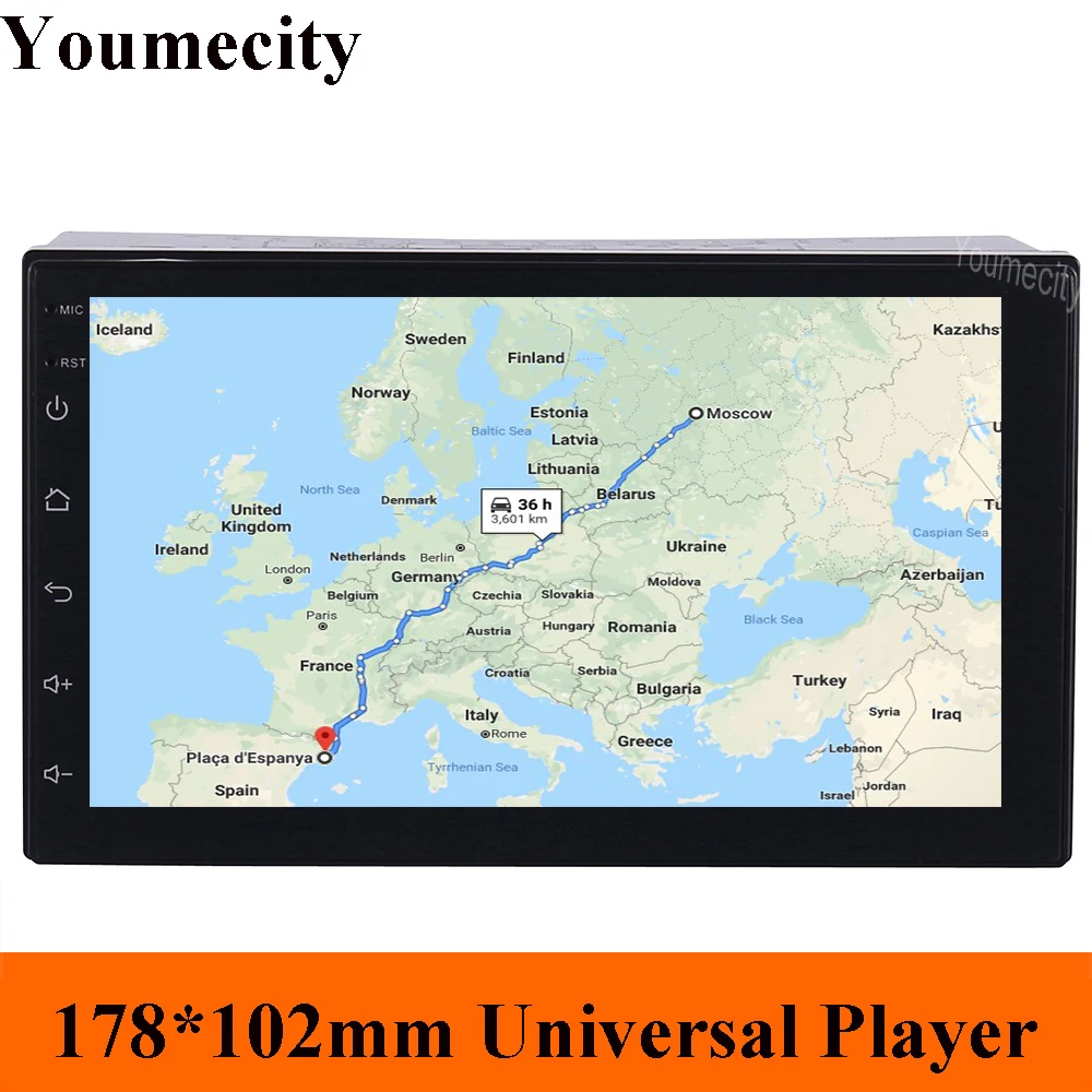 2G ram 2 din Android 9,0 Универсальный Автомобильный dvd-плеер головное устройство juke qashqai almera x trail note X-TRAIL sentra для Nissan gps wifi
