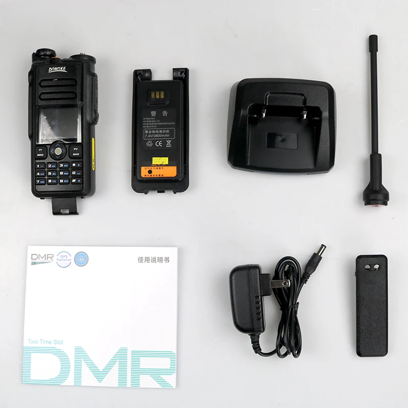 2 шт. 2019 DONGKE DM 918 цифровая рация DMR двойной временной слот радио мощная