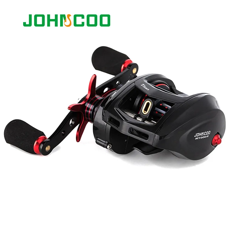 Кастинговая катушка JOHNCOO для морской рыбалки макс. нагрузка 13 кг 11 + 1