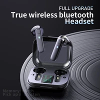 r20 tws earphone bluetooth compatible wireless headset waterproof deep bass earbuds true wireless stereo headphone with mic