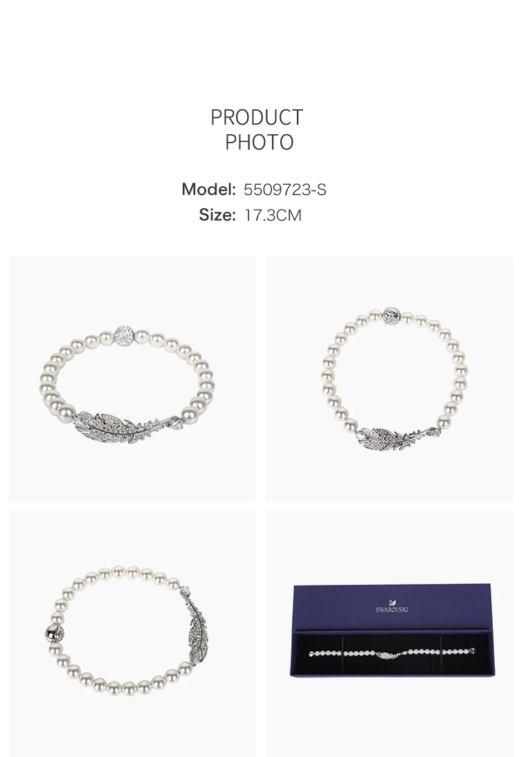 Подлинный и абсолютно браслет Swarovski Duo Evil Eye