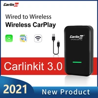 carlinkit 3 0 apple carplay wireless dongle activator for audi proshe benz vw volvo toyota ios 14 plug and play car mp4 mp5 play