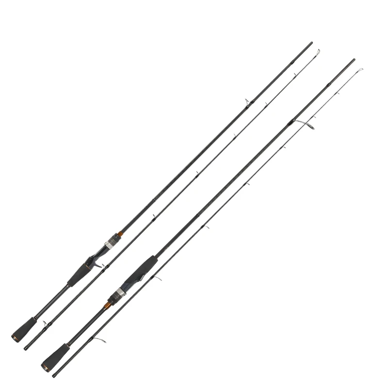 TSURINOYA Spinning Casting Fishing Rod FUJI Guide PTEROSAURIA 2.28m Long Pike Bass Carbon 2 Section Rods | Спорт и развлечения