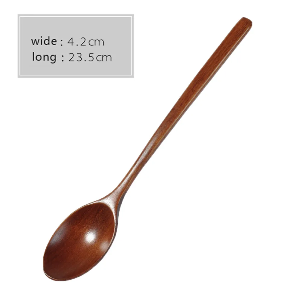 

Wooden Spoon Fork Bamboo Kitchen Cooking Utensil Tools Soup-Teaspoon Tableware Kitchen Accessories Utensils Kitchen Tools