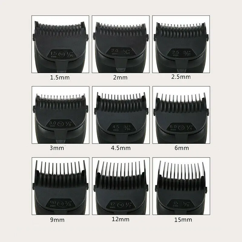 

Mini Hair Clipper Rechargeable Haircut Portable Hair Clipper Electric Hair Trimmer Professional Hair Cutting 9Pcs Limit Comb