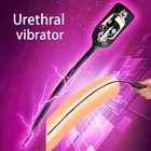 Уретральные расширители пениса Вибрирующая вставка уретральный разъем катетер звуковой вибратор секс-игрушки для мужчин и взрослых