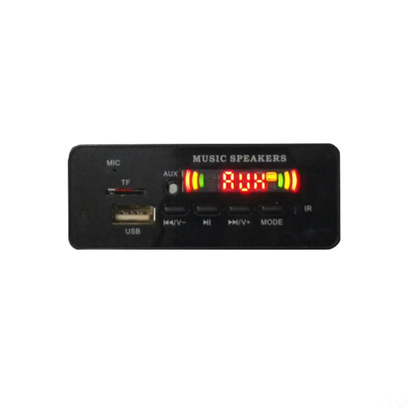 Плата декодер MP3 WMA с поддержкой Bluetooth 5 0 12 В постоянного тока USB SD/TF AUX FM|MP3-плееры| |