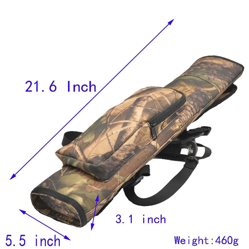 Сумка держатель для стрельбы из лука со стрелой карман на спине поясная сумка