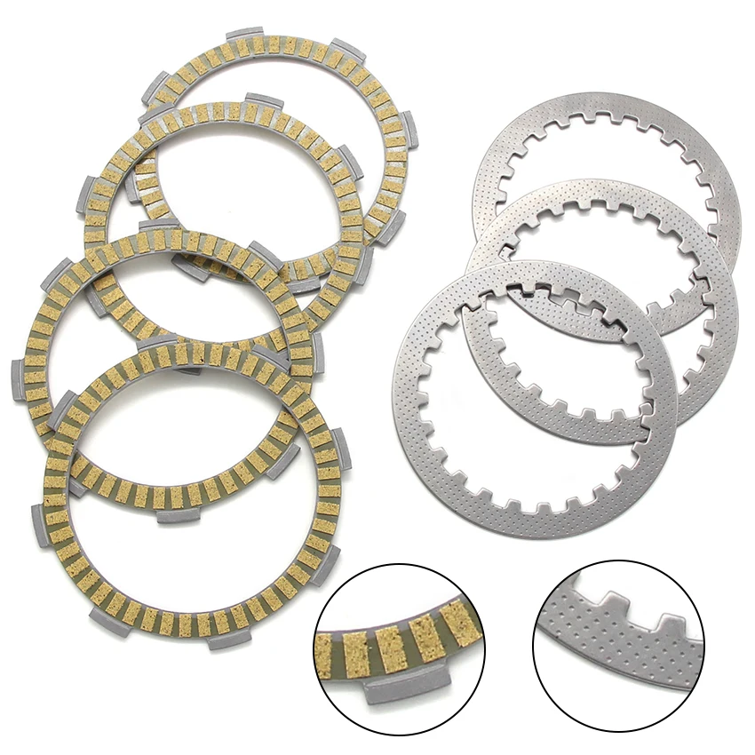 

Motorcycle Clutch Friction Disc Plate Kit For Honda ATV TRX90 XZ100 CR50 CRF100 TRX90EX TRX90X TRX125 J XL100 XR100 XR100R CR60