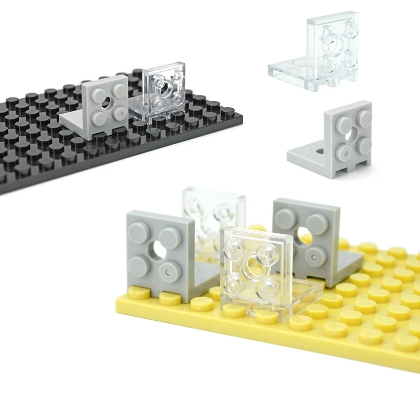 

1*2 2*2 Dots Figures Display Holder Building Blocks Brackets Creative Educational Brick Parts Compatible Figures Toys Accessory