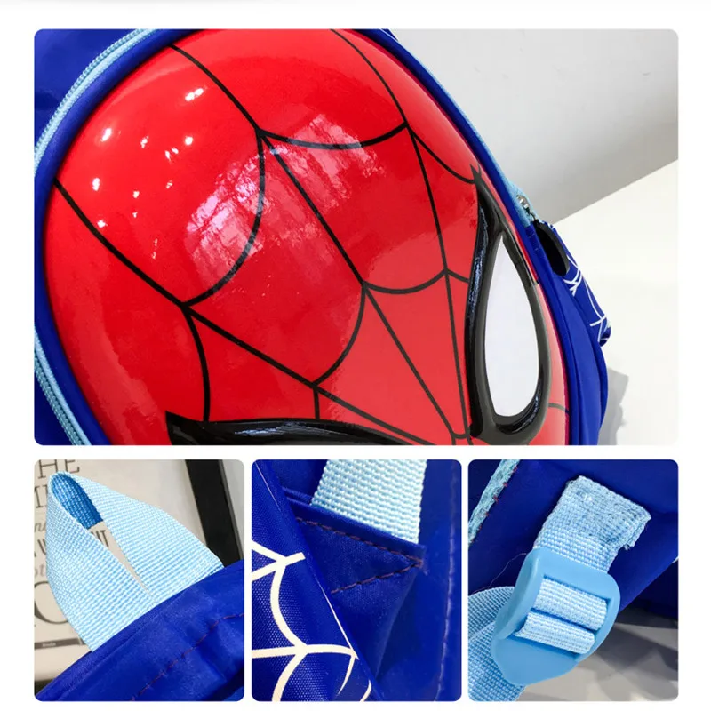 Marvel Рюкзак для начальной школы мальчиков 3D трехмерный детский сад детская