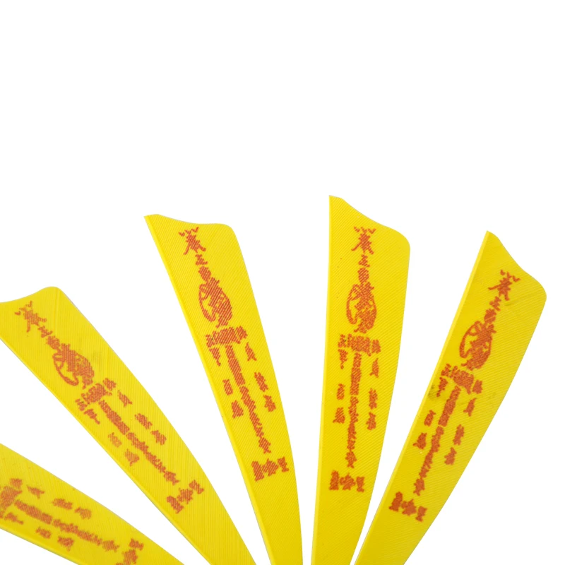 50 шт. 4 дюйма стрельба из лука перо индейки правое крылья Китай (материк) Стиль