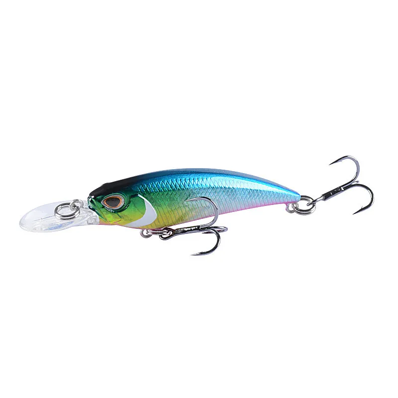 

2021 Hotselling Luya Submerged Mino Bait 7.5cm5.2g Sea Fishing Artificial Bait Trolling Fishing Gear 3D Eyes Fishing Accessories
