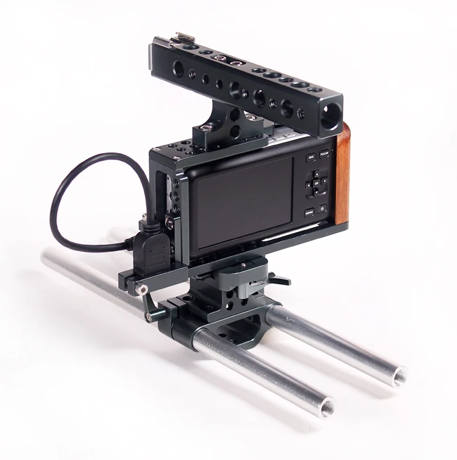 BMPCC Cage Blackmagic Pocket Cinema Camera Armor Rig w/ HDMI Cable | Электроника