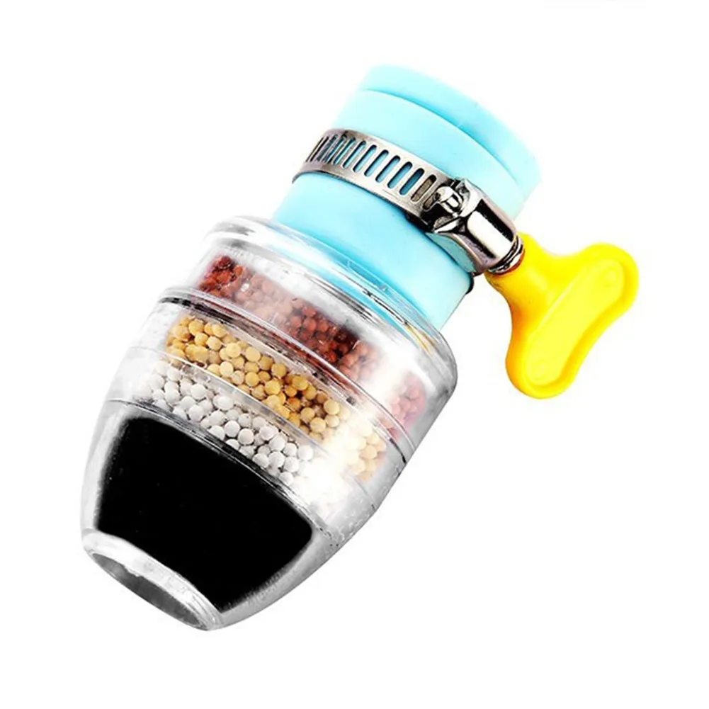 

Kitchen Faucet Tap Water Purifier For Household 6Layers Water Purifier Filter Activated Carbon Filtration Mini Faucet Purifier