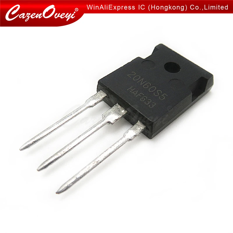 5 шт./лот SPW20N60S5 20N60S5 N канал FET TO 247 600 В 20A оригинальный подлинный в