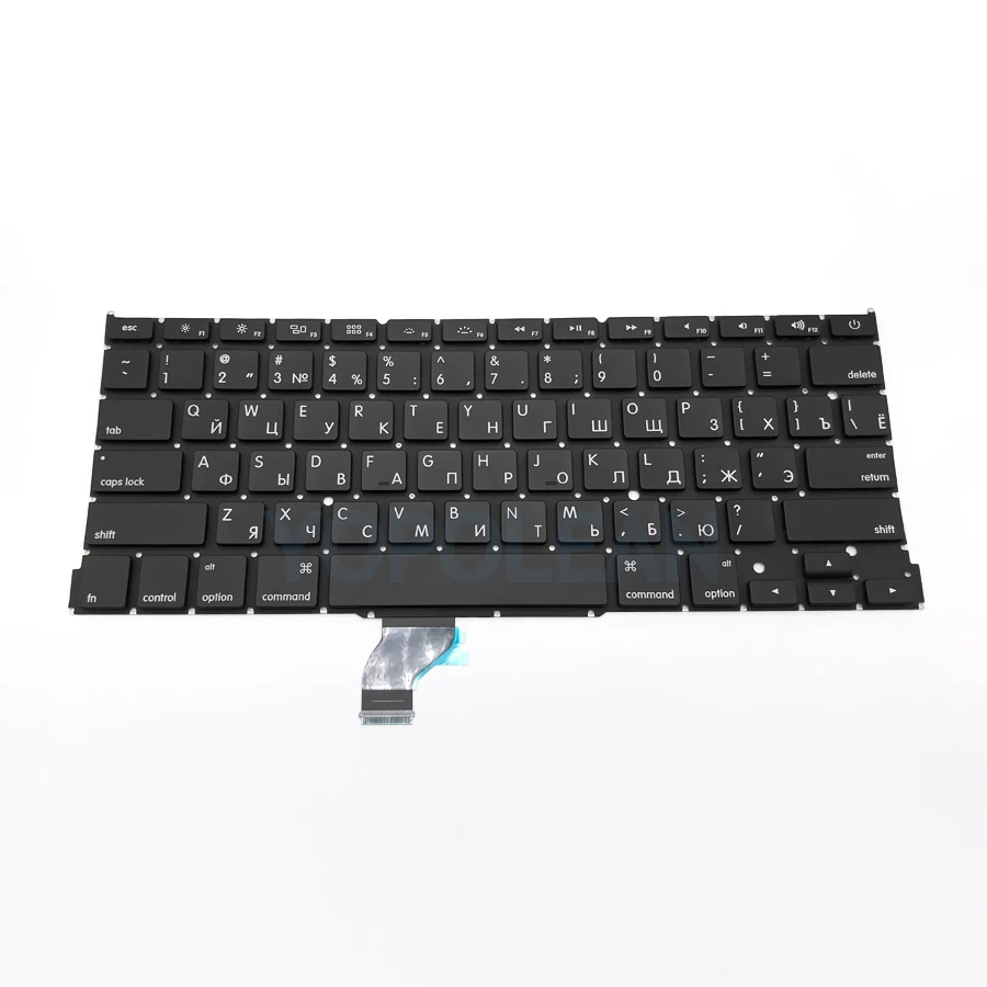 Новая маленькая русская клавиатура с русской раскладкой и подсветкой для Macbook Pro