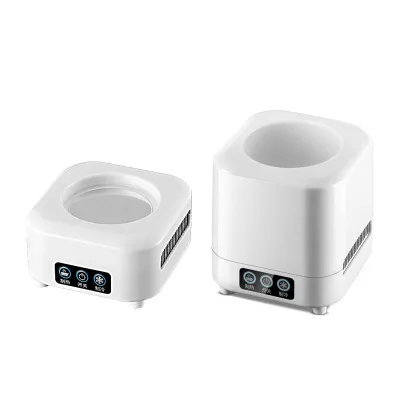 12V Dual-use Home and Car Mini Hot Cold Freezer Cup Portable Heating Cooling Bottle Refrigerator Beverage Can Cooler Holder | Бытовая