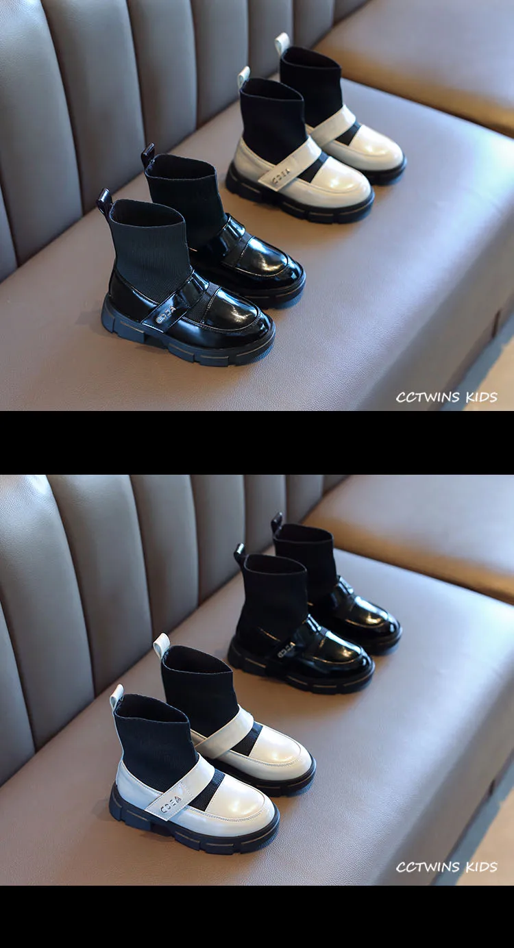 CCTWINS/детская обувь; коллекция года; зимние Брендовые ботильоны для маленьких мальчиков; детская модная теплая обувь для девочек; черные ботинки для малышей; FB1799