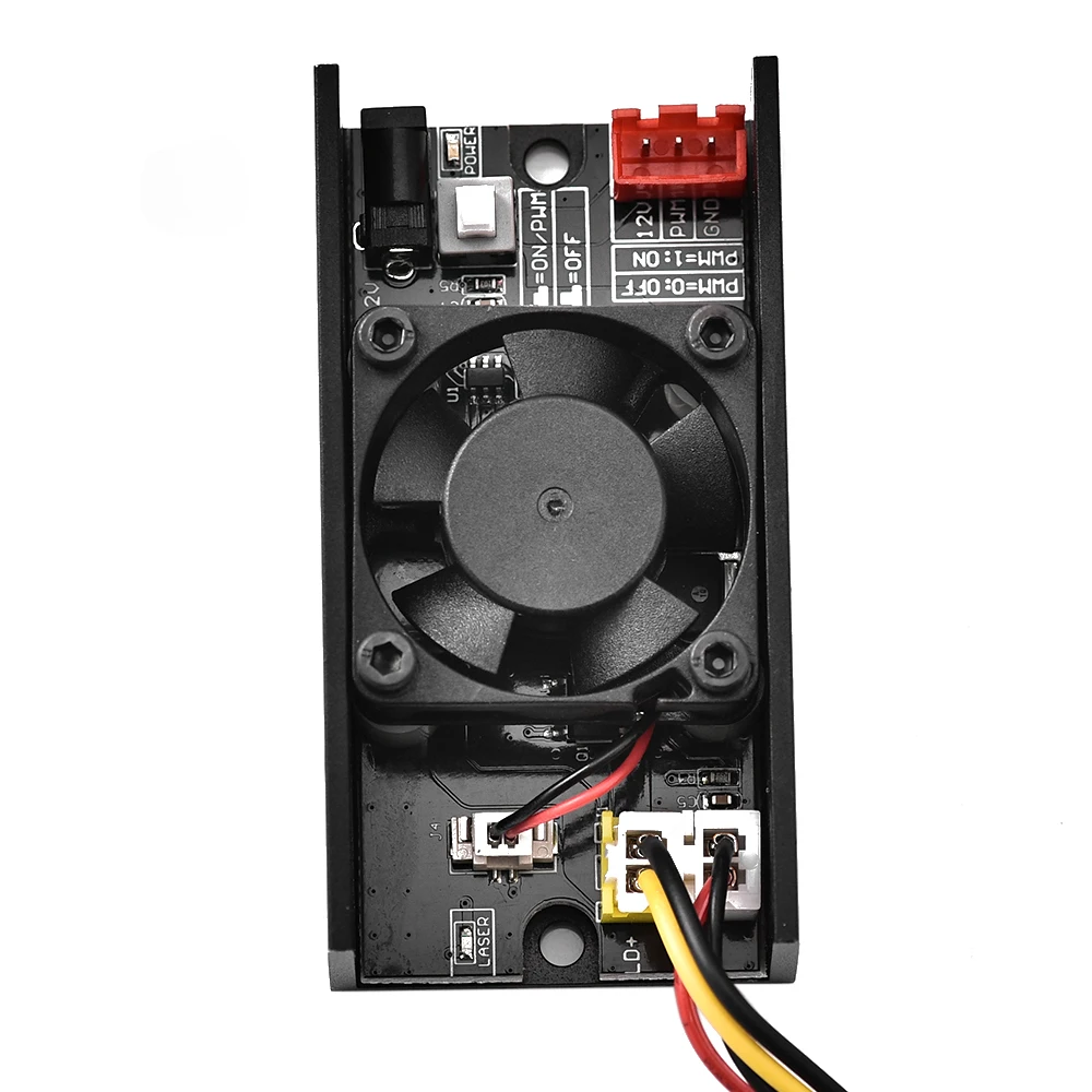 

450nm 2500mw/5500mW/7W TTL PWM Laser Module +Goggles DC 12V Focal Adjustable Laser Head for Laser Engraver Machine Accessories