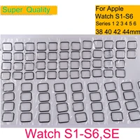 10pcslot for apple watch series 7 6 5 4 3 2 1 se 38mm 40mm 42mm 44mm touch screen panel front outer lcd glass s7 s2 s3 s4 s5 s6