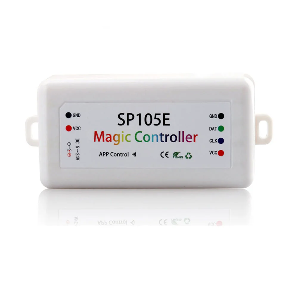 WS2811 WS2812B SK6812 светодиодный Пиксели полосы светильник контроллер WI-FI SP501E SP108E музыка