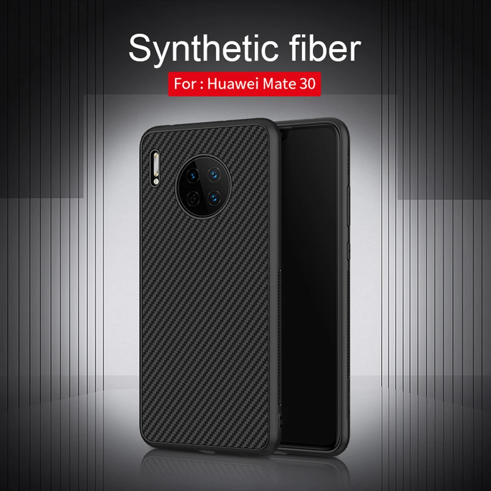 Для huawei mate 30 Pro 5G чехол Nillkin из синтетического волокна Жесткий чехол-накладка Ультратонкий чехол для телефона для huawei mate 30 Чехол