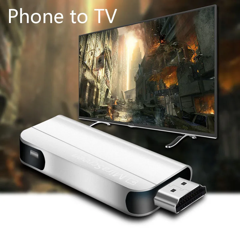 Беспроводной Wi Fi видеоадаптер IOS Android HDMI совместимый экран экрана отображения для