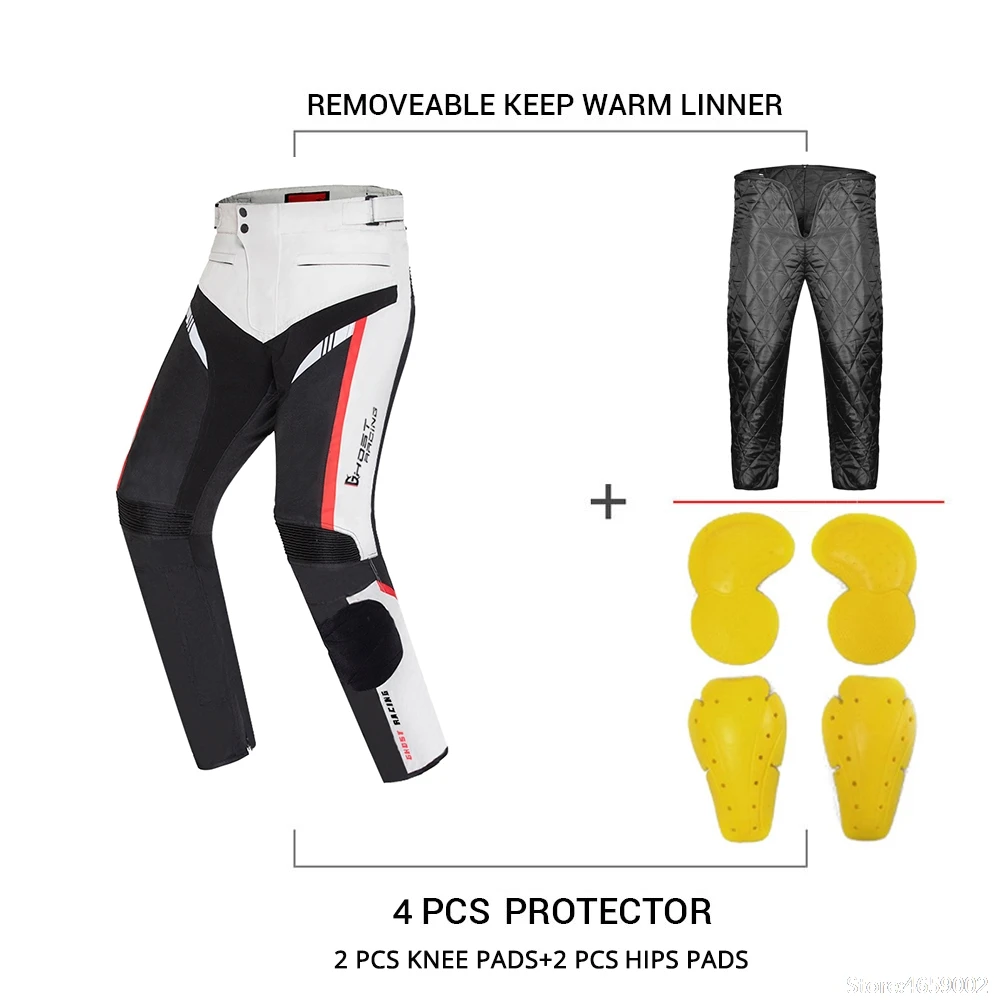 Водонепроницаемый мотоциклетный пиджак и брюки для езды по бездорожью мужской