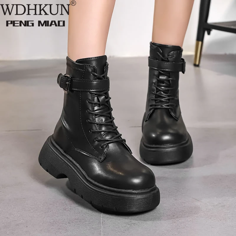 

Brand NEW 2021Fashion Trendy Big sizes 40 Platform High Heels Autumn Winter Add Plush Wedges Shoes Stylish Ankle Boots Women