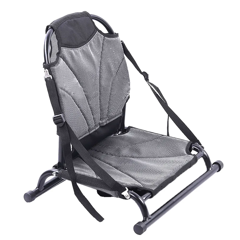 Cushion Aluminium Chair Seat Sit On Top Backrest Seat Inflatable Boat Lightweight Foldable Chair With Back Support