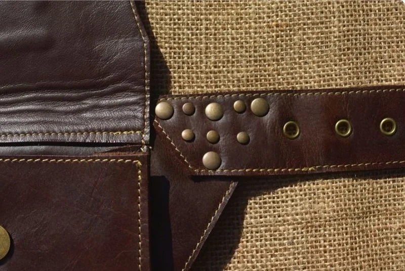 Средневековая поясная сумка из искусственной кожи для косплея винтажный рыцарь