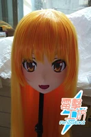 km9193 handmade female sweet girl resin crossdress outfit cosplay japanese animegao role play kigurumi mask