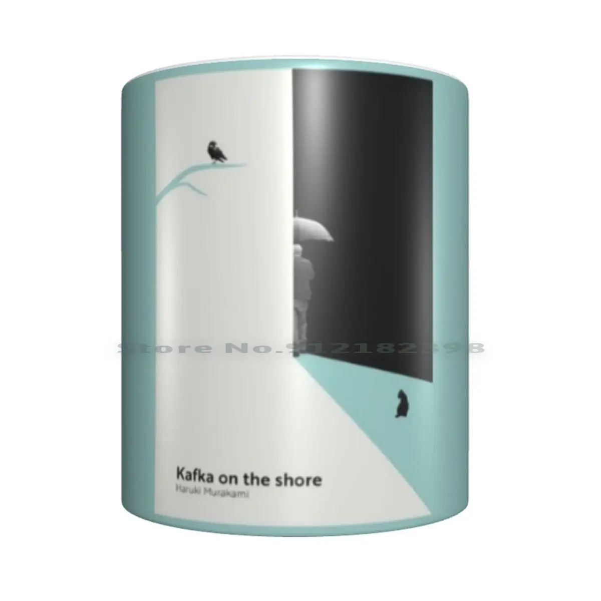 Керамические кружки cafka на берегу кофейные чашки Кружка для молока и чая Haruki Murakami