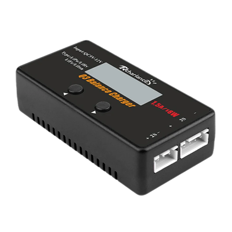 New-Q3 2-3S Balance Charger Li-Po/ Li-HV/ Li-Ion/ Li-Fe RC Battery Digital Discharger | Электроника