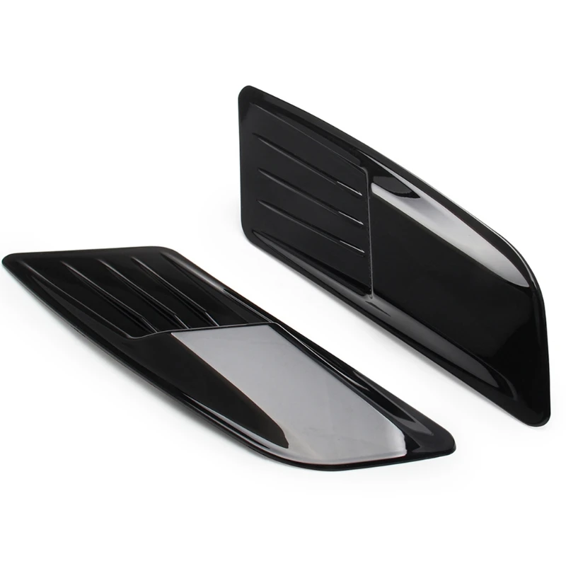 Пара передний капот воздухозаборник отделка Совок Vent щитки для Форд Мустанг 2015