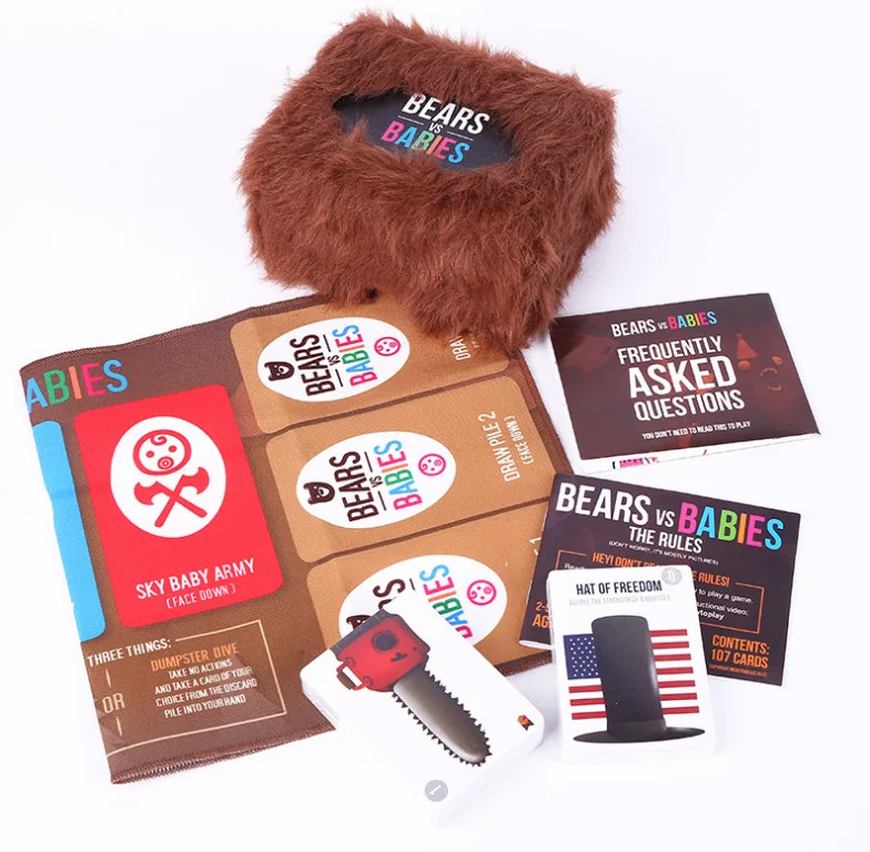 Медведи против младенцев английская версия настольная игра игрушки| |